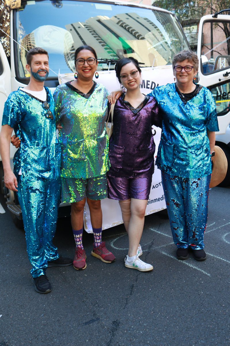 Nishaobgyn's tweet photo. I have done many things but perhaps the most important one of all was standing with my #LGBTQIA colleagues as an ally @SydWorldPride #MardiGras2023 (it was also the funnest thing I have ever done) #sydneymardigras2023 #sydneypride #SydneyWorldPride2023 #pride https://t.co/noXCcZt0H0