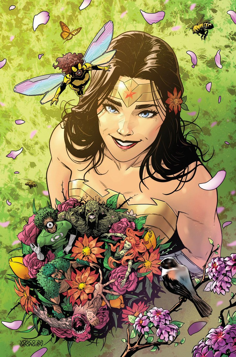 comfortGCS's tweet photo. — 'DC's Legion of Bloom #1' variant by Vasco Georgiev https://t.co/0DArgYAPAl