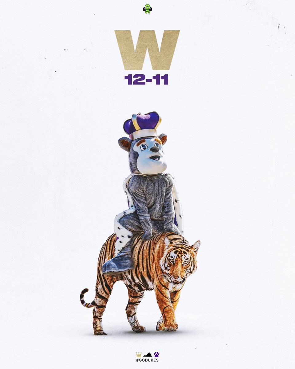 jmulax's tweet image. The Dukes are leaving Tiger Town with a BIG Overtime Win.

#GoDukes #MasonStrong