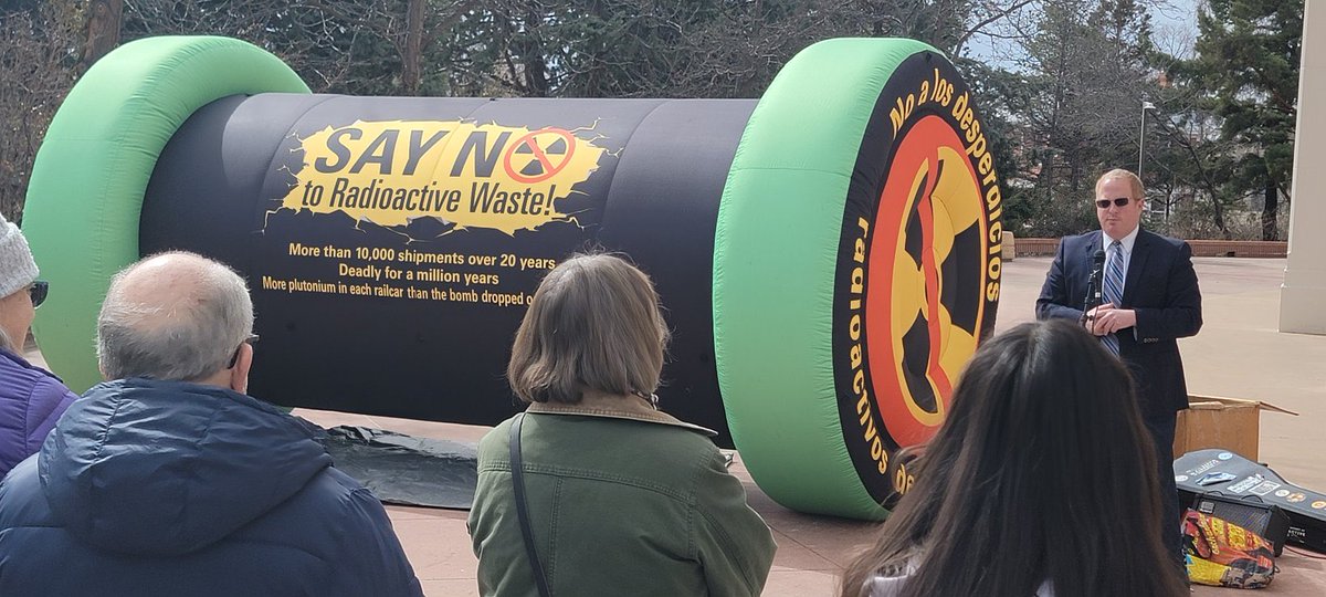 SB 53 banning high level nuclear waste storage in NM has passed the House Government, Elections, and Indian Affairs Committee. We’re one committee away from sending this bill to the Governor! ⁦<a href="/mcqueenfornm/">Matthew McQueen</a>⁩ ⁦<a href="/SarinanaDebbie/">RepDebbieSariñana</a>⁩ #nmleg