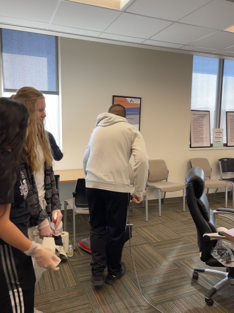 Blair’s National Honor Society spent this morning at the Stephen Center in South Omaha. They helped by doing some deep cleaning and then took a tour and learned all about the great things this organization does for our community and its residents. <a href="/BHSBlair/">Blair High School</a> <a href="/NatHonorSociety/">National Honor Society</a>