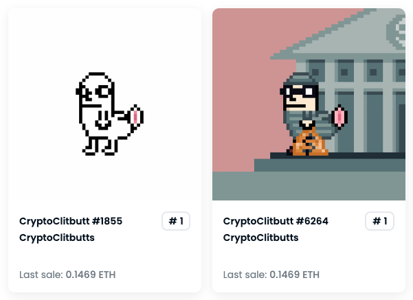 0xBehz's tweet photo. Just snipped this two legendary @CryptoClitbutts to become friends with my two @CryptoDickbutts 

Just for the culture! 🍑🍆

Every CDB need a CCB! https://t.co/UuczhKhQtQ