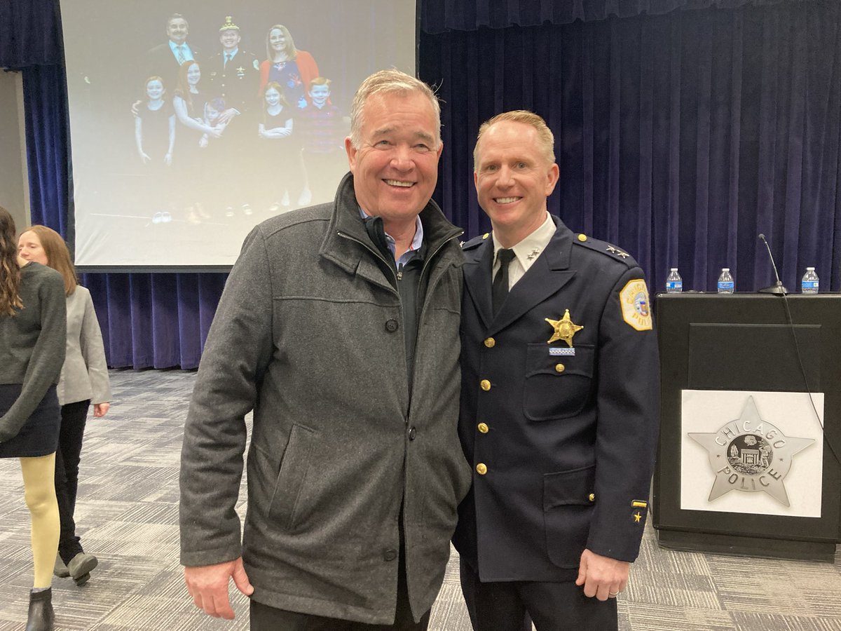 We salute and thank Brendan Deenihan for his service to the city. We wish Brendan and his family all the best!