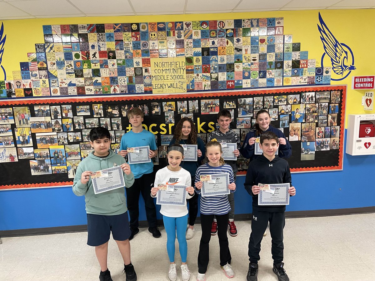 ncmsnj's tweet photo. Congratulations to our February Students of the Month! https://t.co/NE67N9m0av