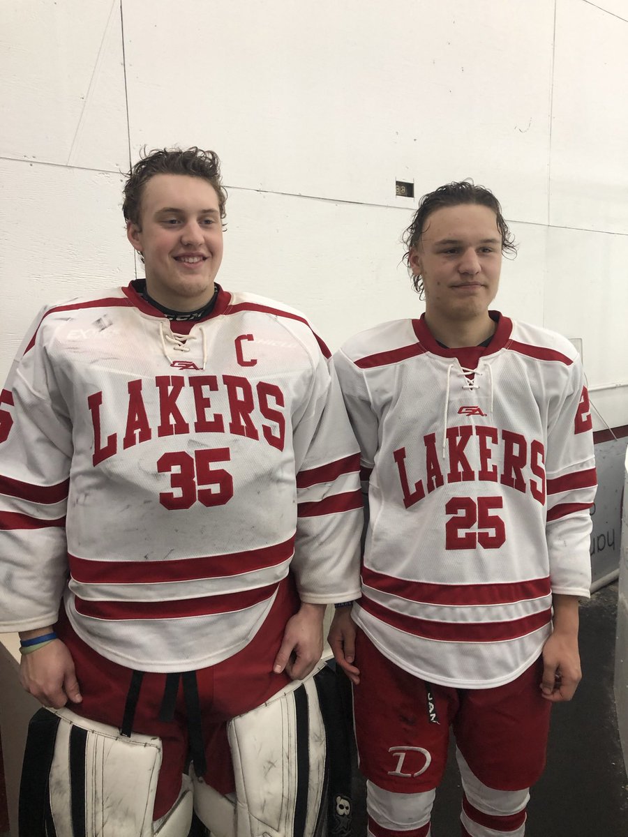 dlhshockey's tweet photo. Signing off for the last time as Laker Hockey on twitter. Hard to imagine not having a kid on this team….. https://t.co/UdzUJCwwH2