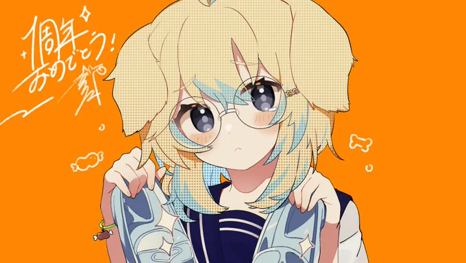 【お仕事告知】この度、狛護るあなちゃん( )の「シンデレラ」歌ってみた動画のイラストを担当させていただきました僕の初V娘 るあなちゃんは活動1周年記念なんですおめでたい～!是非沢山リピートしてください▸動画 るあきい 