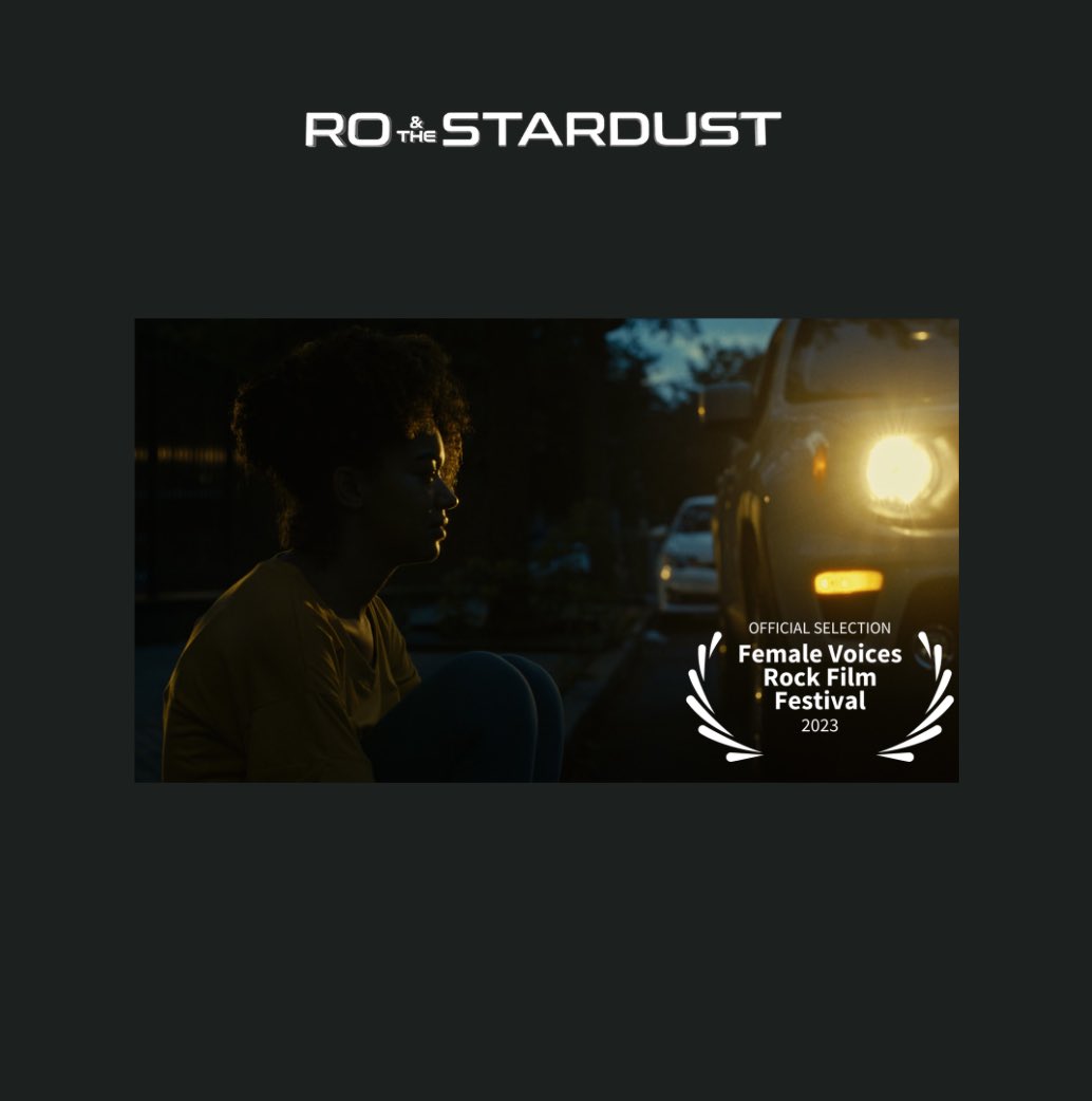 We are so excited! Our Oscar qualifying film ‘Ro & the Stardust’ will be screening at the Female Voices Rock Film Festival in NYC. 
STAY TUNED FOR DATES! For more info see link in bio.

TO THE MOON! 🚀

 #tothemoon #RoStardust #scifi #shortfilm #womendirect #afrolatino #Oscars