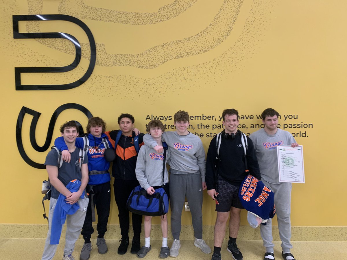 OrangeWrestling's tweet photo. 6 DQs. 1 Alternate. On to next week. https://t.co/0ihjNWgvs5