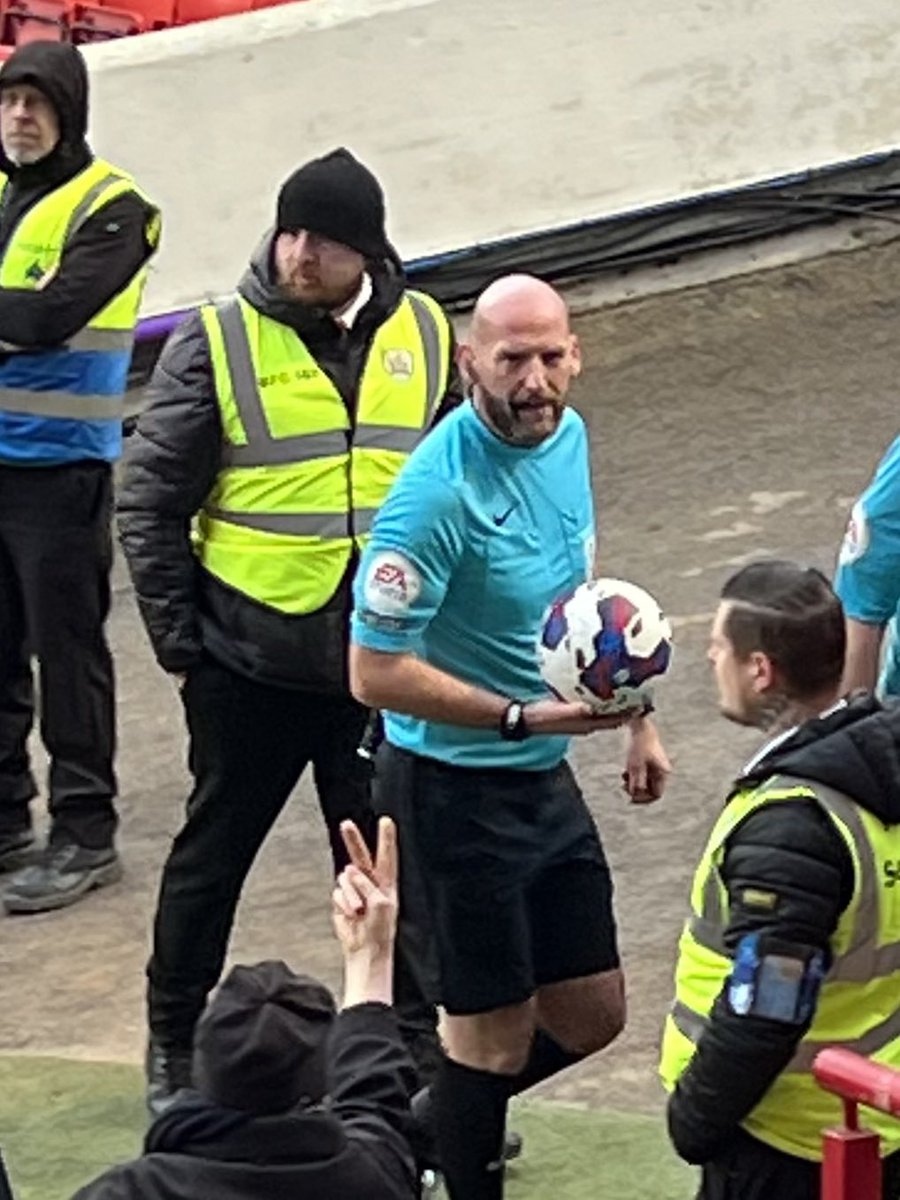 8 hour round trip from Glasgow, shite game, result, ref, home fans, ground, stewards, town….but still can’t beat an away game with the wee fella! COYR 🐏 #dcfcfans #dcfc