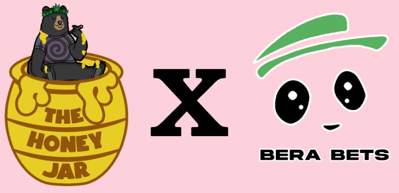 BeraBetsGG's tweet photo. If you are in the closed BERA BETS Discord 

type "GIB ME THE HONEYJAR" 
 
FIRST 10 PEOPLE WIN A WHITELIST TO MINT A HONEYCOMB

@0xhoneyjar https://t.co/PAngzbe2Pg