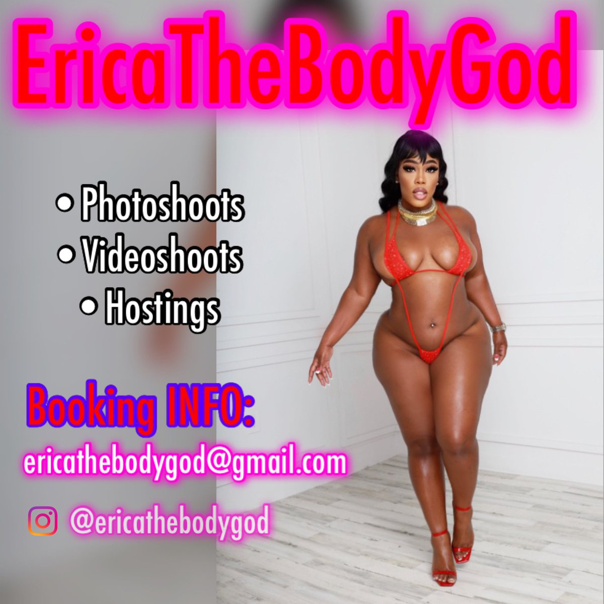 ericathebodygod's tweet photo. I'm AVAILABLE FOR BOOKINGS!! Atlanta, Vegas, Houston, Dallas, Miami. #explorepage #bookings #linktree #linkinbio #DROPSUM #ericathebodygod #trending #viral #MayweatherChalmers #algorithm https://t.co/UcxtZvU7VJ
