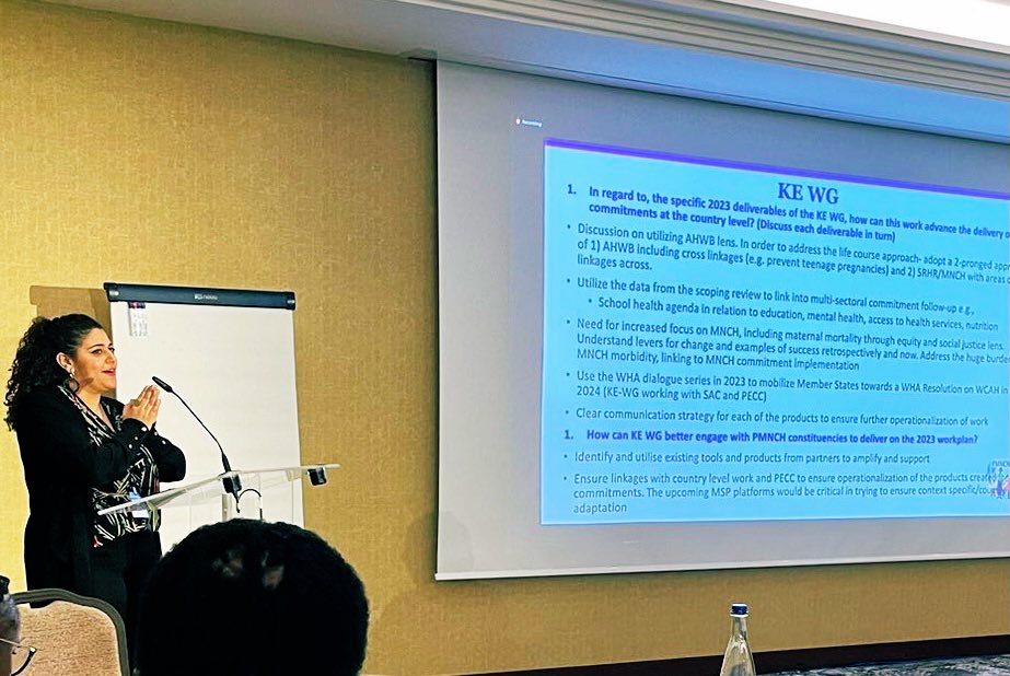 MeretteKhalil's tweet photo. 3️⃣ things I learned this week @PMNCH
1. While there’s limited evidence+funding on #ahwb there’s PASSION to get policymakers to listen and prioritize #youth #adolescent #wellbeing see 📣#1point8📣
2. #storytelling is #evidence - @Katy_Woods
3. #youngpeople GET IT DONE 👏🏽👏🏽 https://t.co/qlerN3Irqt