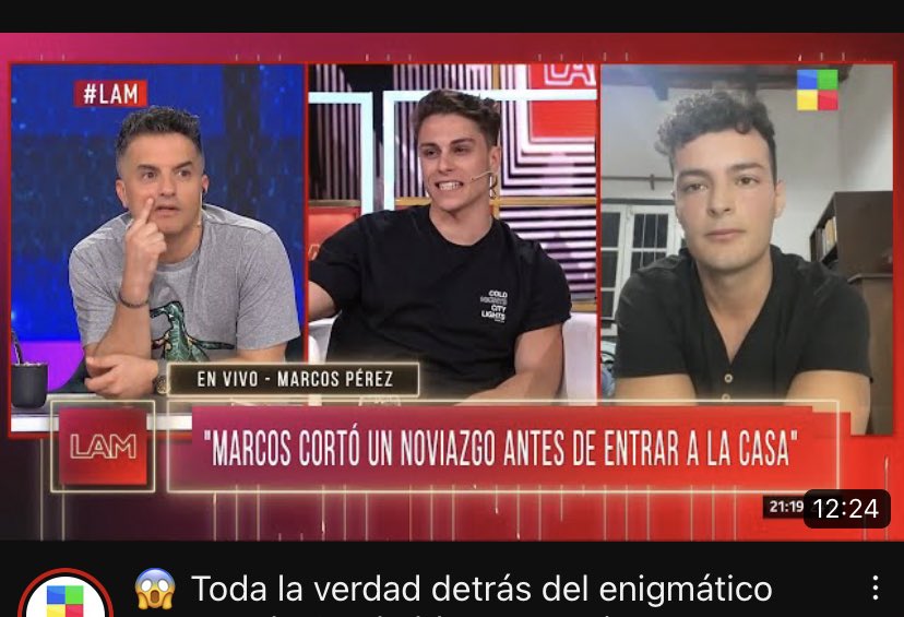 comotomarmate's tweet photo. Abri este video de Marcos de GH esperando un mega drama gay que nunca fue https://t.co/4g5z1FxmOO