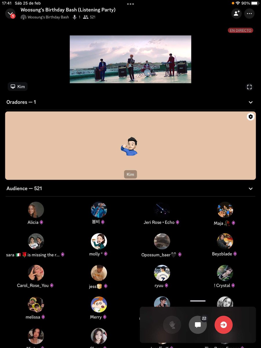 black_rosefeed's tweet photo. Listening Party !! Woosung Birthday!! @discord @TheRose_0803 @woosungofficial #WoosungTurnsThirtynager https://t.co/EFmIthc4G9
