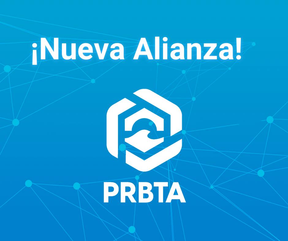 ¡Hoy celebramos nuestra recién alianza con <a href="/prblockchain1/">Puerto Rico Blockchain Trade Association 🛡️</a>! 🤝 PRBTA es una organización que visualiza a Puerto Rico como un destino para el emprendimiento en tecnología e iniciativas de Blockchain. La colaboración es clave para continuar con nuestra misión.