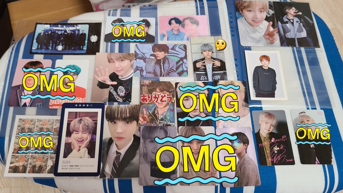 re__524's tweet photo. BTS トレカ グッズ 買取

整理したいため買取先探してます🙇‍♀️

気になるものございましたらDMお願いします🙏
交換＆買取経験多数アリです。

フリマはメルカリ、ラクマ、PayPayフリマのみ
対応可能
🤔=手放すか迷い中のもの

※リプに買取について有

#BTSトレカ
#BTSグッズ
#BTS買取 https://t.co/Gsq7sTumyK