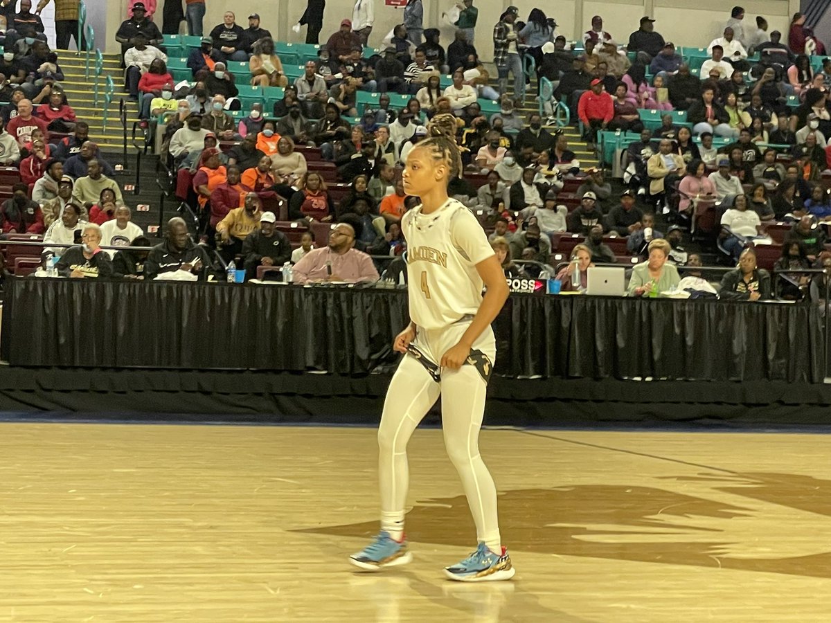 Camden prevails 50-24 over Lower Richland.  Headed back to SCHSL Class 3A State Championship next week.#PrepGirlsHoops #SwannysRoundballReview #WeAreSCHSL