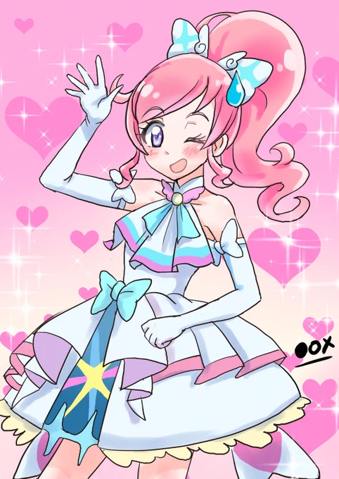 これはキュアなプリズムのきらめきを宿したみらいちゃんv(≖ᴗ≖ ) 
