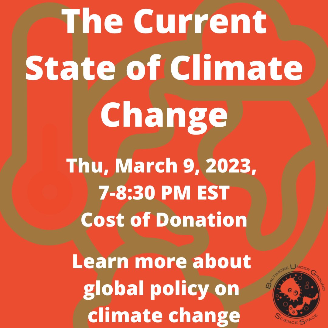 #Join #BUGSS to #learn more on #climate #change eventbrite.com/e/the-current-… 🌳

 #science #BUGSSlab #ClimateChange #AtmosphericScience #Advocacy #Ecology #Environment #EarthSciences