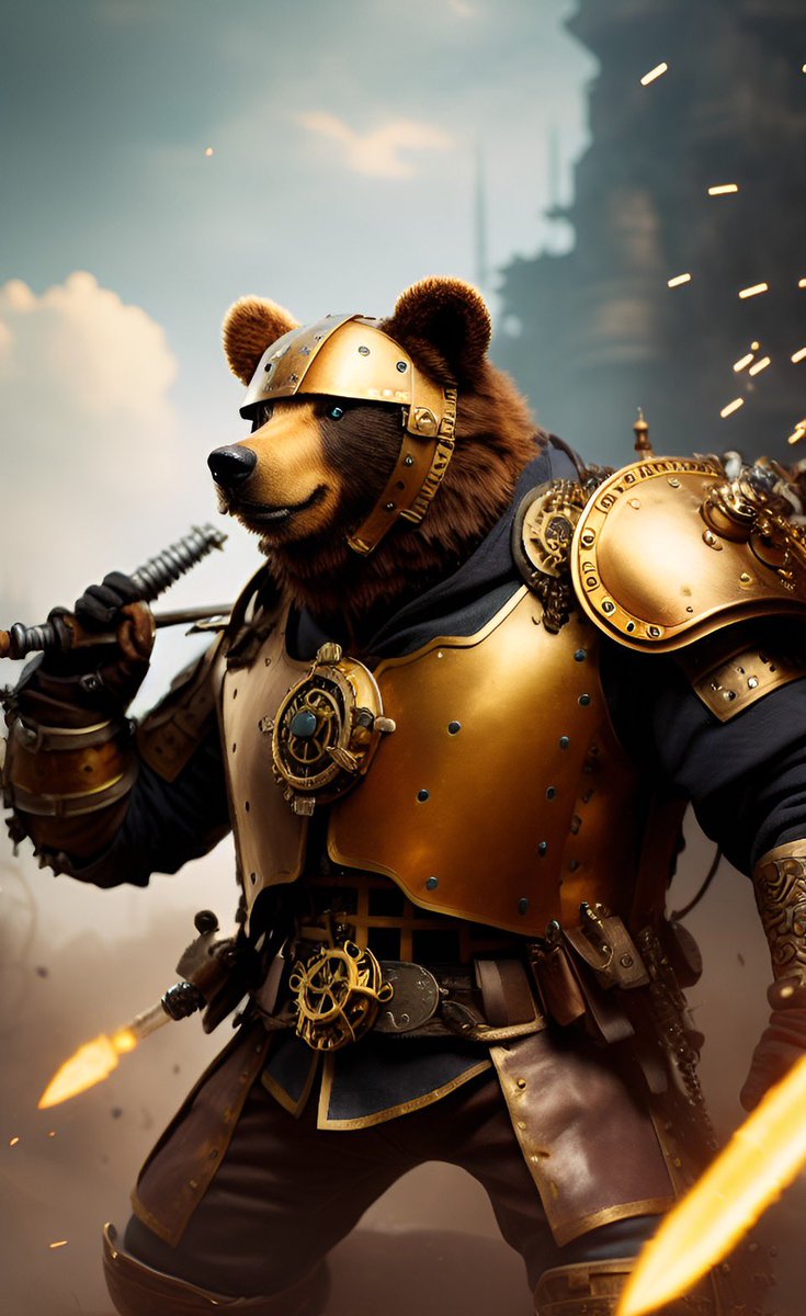 Warrior bear

show time 💯                                       

#NFT #Web3 #Giveaway #NFTs #Bitcoin                          #BTC