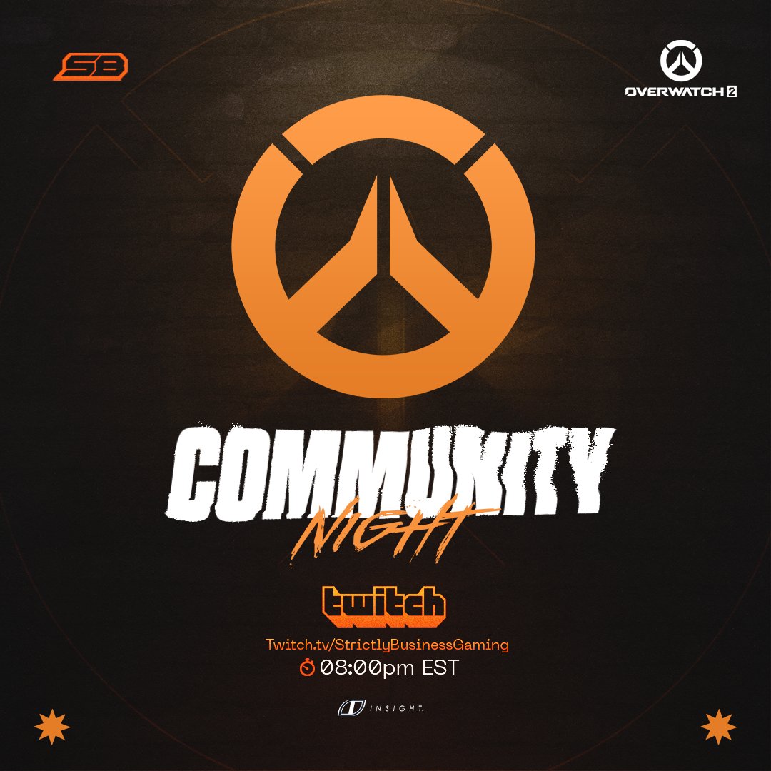 sBusinessGaming's tweet photo. Overwatch 10s Night! ๐
Starts in 1 Hour! Join our discord before the community night starts to get involved in the Action! ๐ฅ
Join ๐๐ฝhttps://t.co/tzVejDlwmh
#ItsNothingPersonal ๐ https://t.co/m4sCLNZRHg