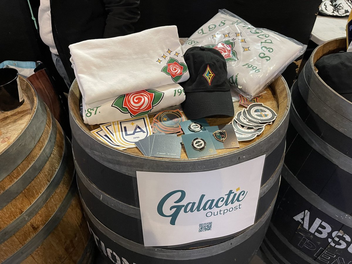 GOutpost1996's tweet photo. We out here @AbsolutionBrew! Stop by, check out some of the merch, grab a beer and chill with fellow G’z! #Lagalaxy https://t.co/b9Dc0eJoAy