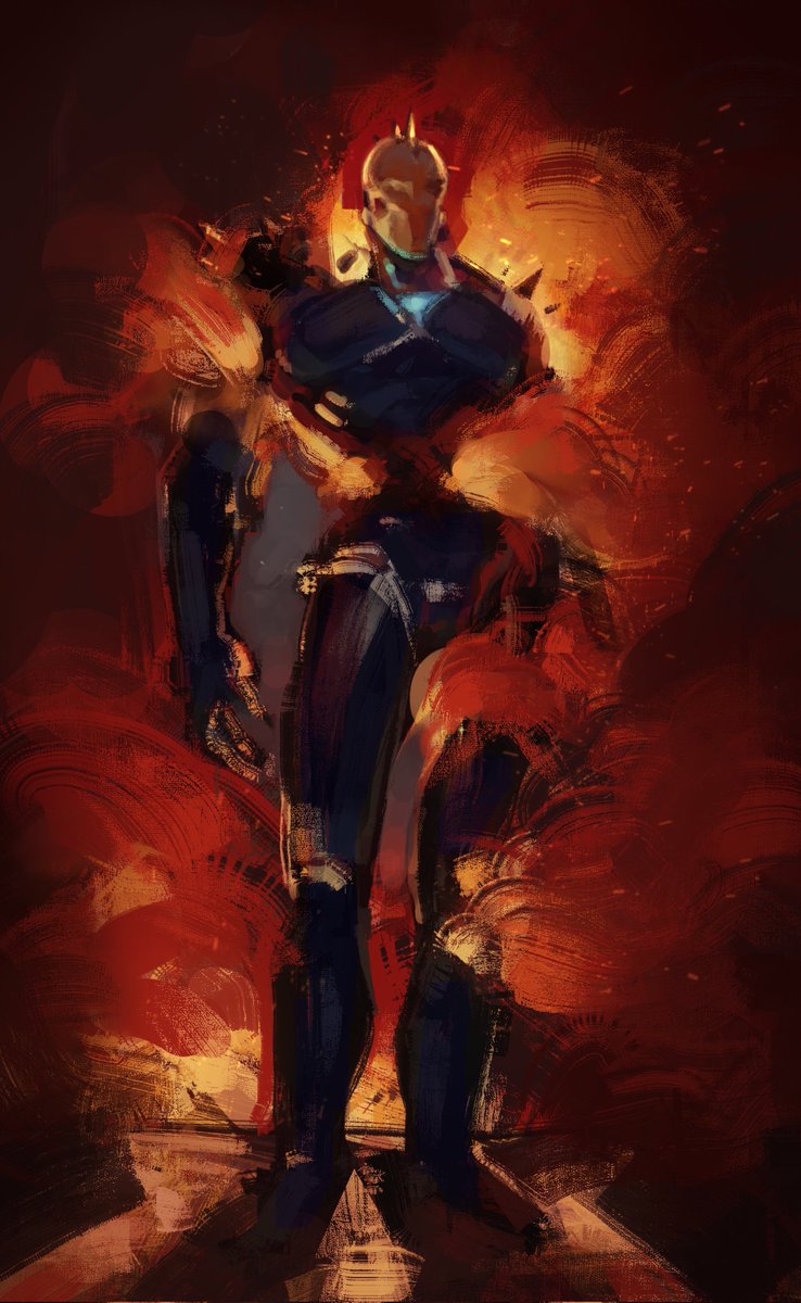 Experimental sketch of Ivan 🔥