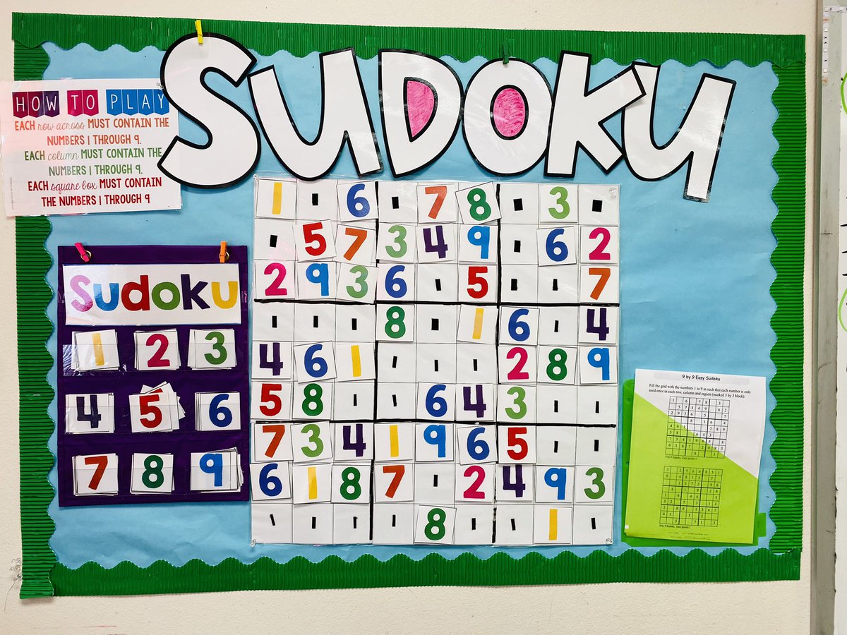 New bulletin board! Students ❤️’ed it!