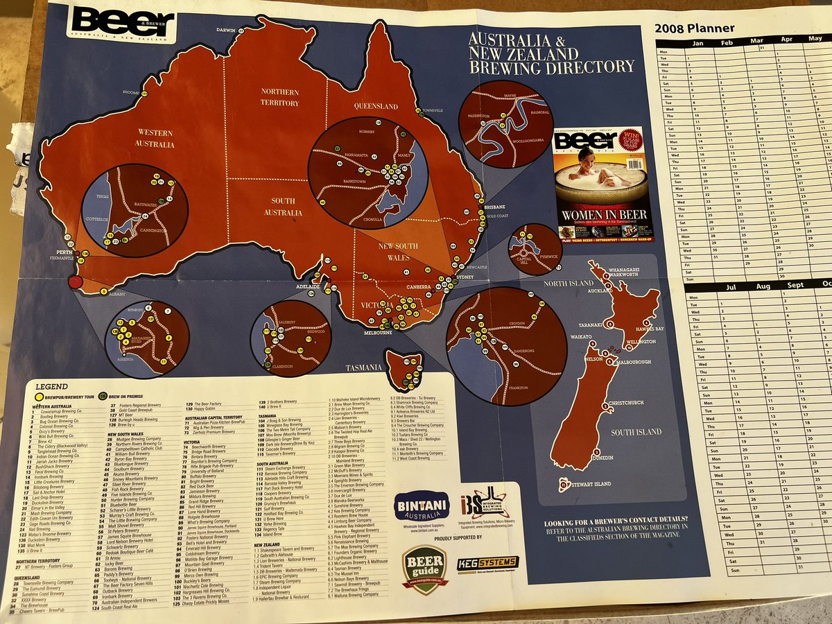 DRsOrdersBrewin's tweet photo. Flashback to the year before I went commercial brewing. Lots have come and many have gone. Even @beerandbrewer advertising was different. https://t.co/r6pMz5UqQN