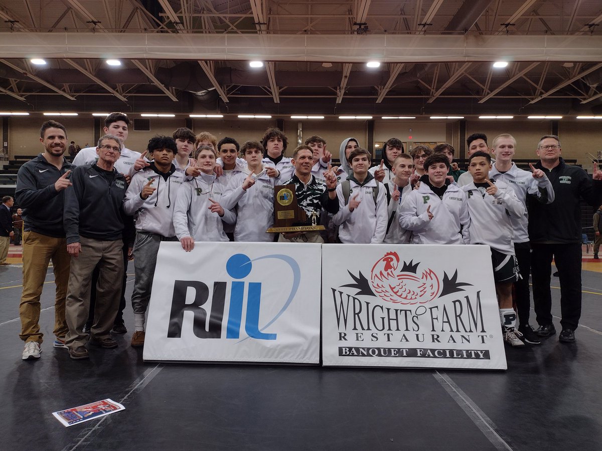 Eric Benevides (@ericben24) on Twitter photo Here is your state champion <a href="/PonagansetAD/">Mike Joyce</a> wrestling team. Five individual state champs, school record 251 points, and sights set on doing damage at next weekend's New England championship meet on their radar. Here is your state champion <a href="/PonagansetAD/">Mike Joyce</a> wrestling team. Five individual state champs, school record 251 points, and sights set on doing damage at next weekend's New England championship meet on their radar.