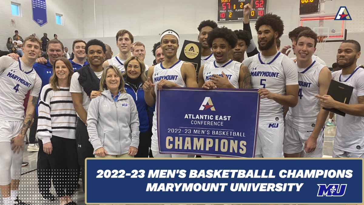 Atlantic East Conference (@theatlanticeast) on Twitter photo For the first time ever <a href="/marymount_mbb/">Marymount Hoops</a> are the Atlantic East Men's Basketball Champions! 🏆🏀
Read more: atlanticeast.com/news/2023/2/25…
#d3hoops For the first time ever <a href="/marymount_mbb/">Marymount Hoops</a> are the Atlantic East Men's Basketball Champions! 🏆🏀
Read more: atlanticeast.com/news/2023/2/25…
#d3hoops