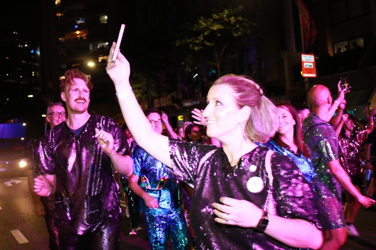 RACGP's tweet photo. What an incredible night!

Thank you to all who came to see the spectacular Pride in Medicine float feature in the Mardi Gras last night. The whole team had an absolute blast!

Didn’t get to see it? Check out the pictures to see what you missed! #PrideInMedicine #SydneyWorldPride https://t.co/qRAkAKKkRz
