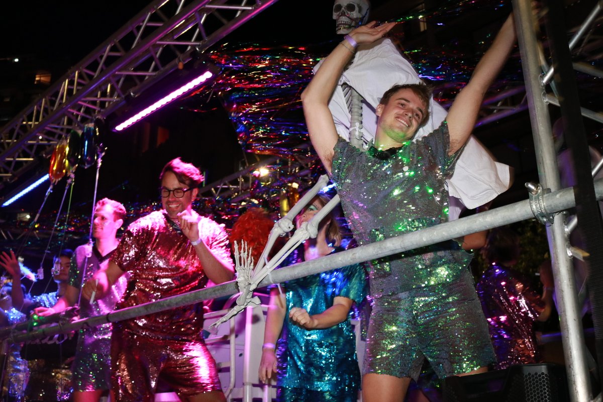 RACGP's tweet photo. What an incredible night!

Thank you to all who came to see the spectacular Pride in Medicine float feature in the Mardi Gras last night. The whole team had an absolute blast!

Didn’t get to see it? Check out the pictures to see what you missed! #PrideInMedicine #SydneyWorldPride https://t.co/qRAkAKKkRz