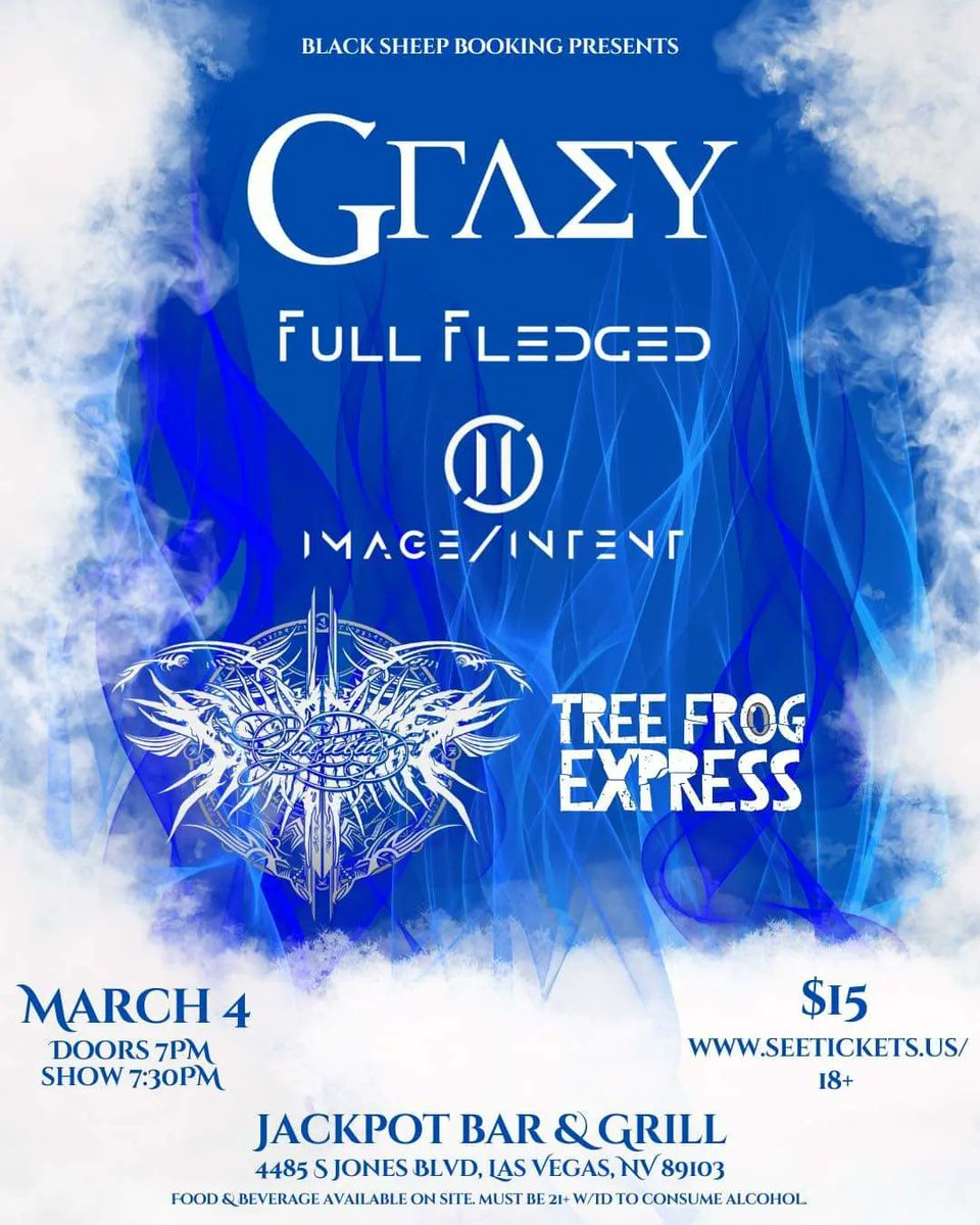 Good afternoon Lucrecia Club!
✌😉💖 Suki your kawaii-core idol here, and were exactly one week until our upcoming show at <a href="/jackpotbarlv/">Jackpot Bar & Grill</a> in Las Vegas, NV w/<a href="/graeylv/">GRΛΣY</a>, @fullfledgedofficial, <a href="/imageintent/">image intent</a>, &amp; <a href="/treefrogexpress/">Tree Frog Express</a>. Get your tickets in our bio now and to anyone who needs