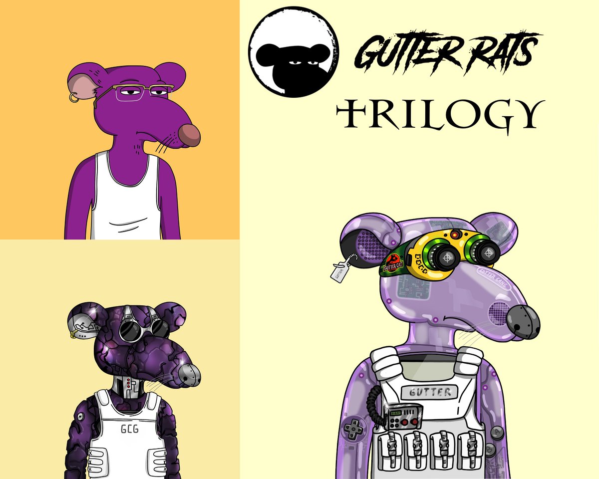 DaVinci_ADA's tweet photo. Caturday/Raturday is for making a new Gutter Trilogy!! 🧬🧬 #GutterTrilogy #Raturday #Gang #Gang https://t.co/OPm7sfNm5i