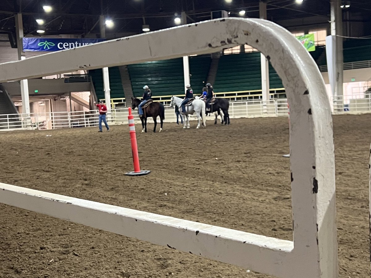 Just *horsin’ around* while setting up at the new location for <a href="/EthereumDenver/">ETHDenver 🏔🦬🦄</a>    at the National Western Stock Show Complex 🐎 You going? Please say hello!