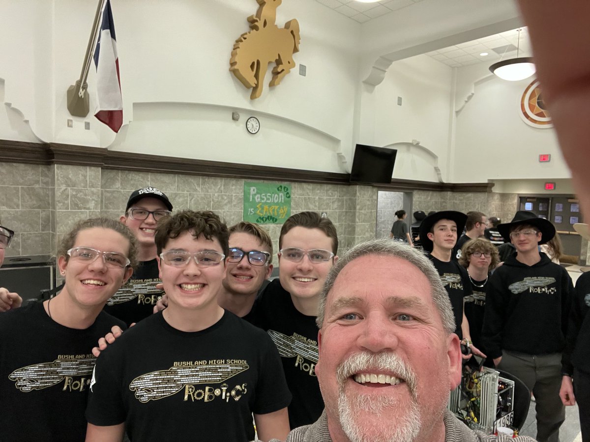 chris_wigington's tweet photo. Falcon Robotics Team are Regional Champions!  Headed to State!  #codeblue https://t.co/1uySeqZBi8