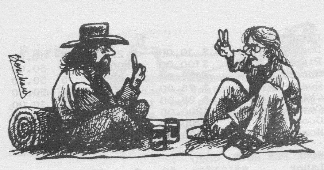 PostApocTTRPG's tweet photo. Art by Doug Blanchard from the Fringworthy Game Supplement Rogue 417 #PostApocalypse #TTRPG #RPG #Rogue417 #Fringeworthy #DougBlanchard https://t.co/nRYoCiCAl3