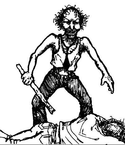 PostApocTTRPG's tweet photo. Art by Doug Blanchard from the Fringworthy Game Supplement Rogue 417 #PostApocalypse #TTRPG #RPG #Rogue417 #Fringeworthy #DougBlanchard https://t.co/nRYoCiCAl3