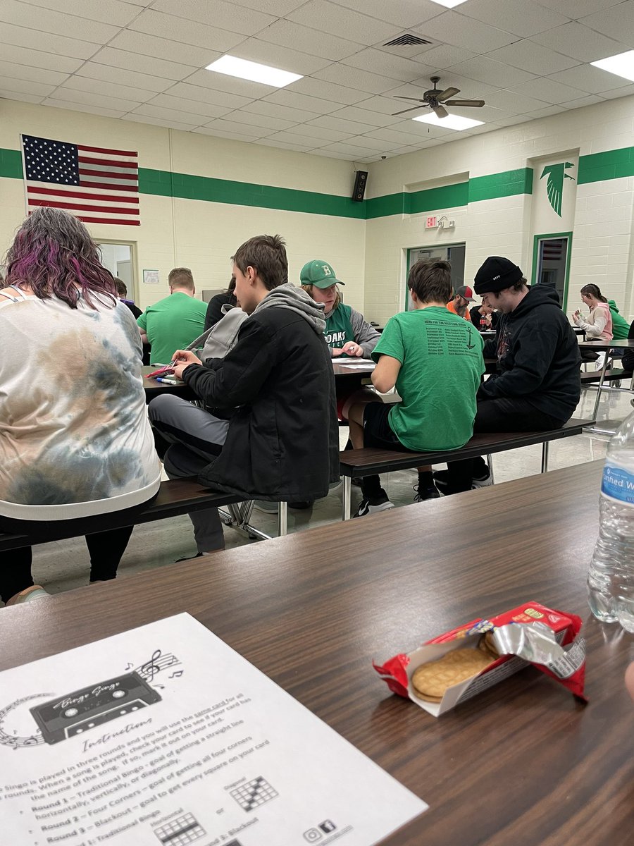 SINGO!!!! Great evening put on by our Choir Booster Club!!! #famousdancesongs #betterknowyourmusic