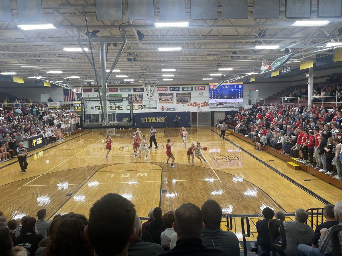 Columbus Grove 33 Kalida 29 in the District Final at OG On to Defiance to see what Crestview can do