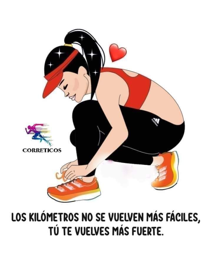 RRunkm's tweet photo. Los kilómetros no se vuelven más fáciles, tu te vuelves más fuerte.🏃♀️😎🏃♀️. #running #km #yoelegicorrer #liferun #loverun #runner https://t.co/msPsZ148wS