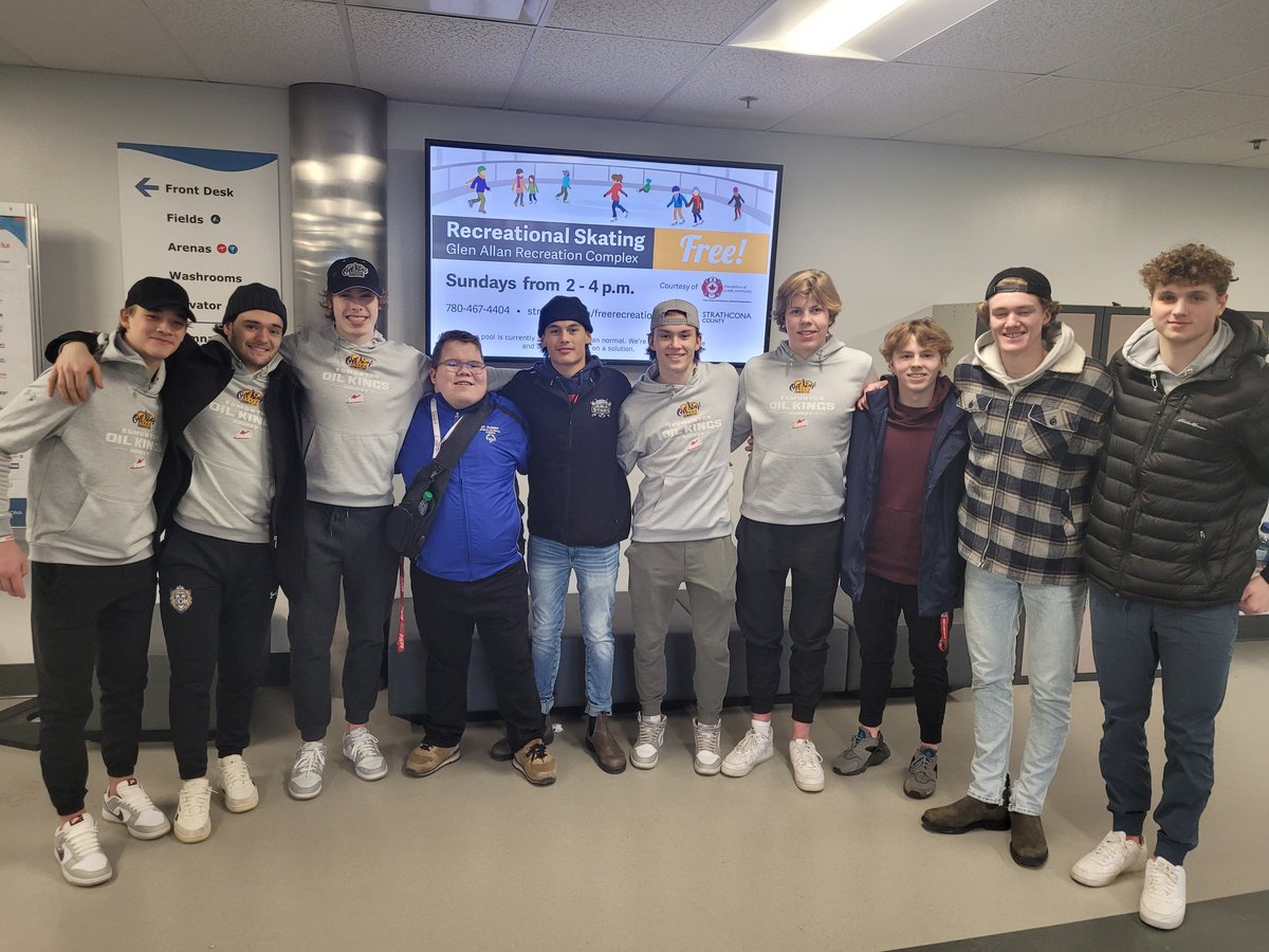 EdmOilKings's tweet image. Today we stopped by the 2023 Special Olympics Alberta Winter Games to cheer on #OilKings dressing room attendant, and Games Ambassador, Declan Fawcett!

Good luck to all the athletes competing in this year&apos;s games!