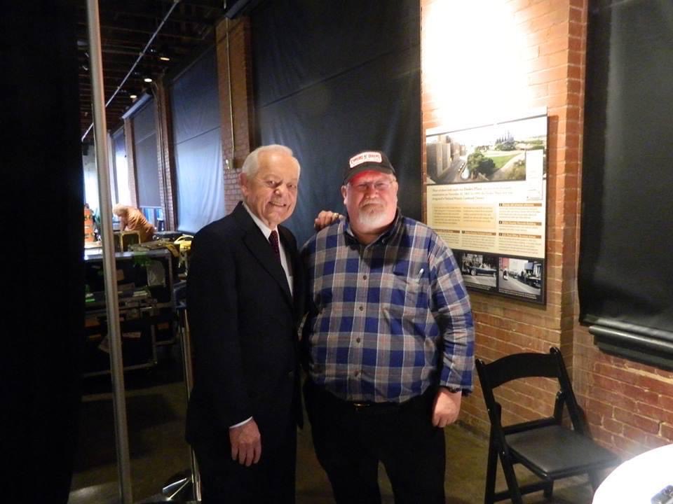 JoeLeydon's tweet photo. Almost ten years ago: Privileged to meet legendary newscaster and diehard country music fan #BobSchieffer at @SixthFlrMuseum. Of course, we talked about JFK. https://t.co/MvXovbUkKM