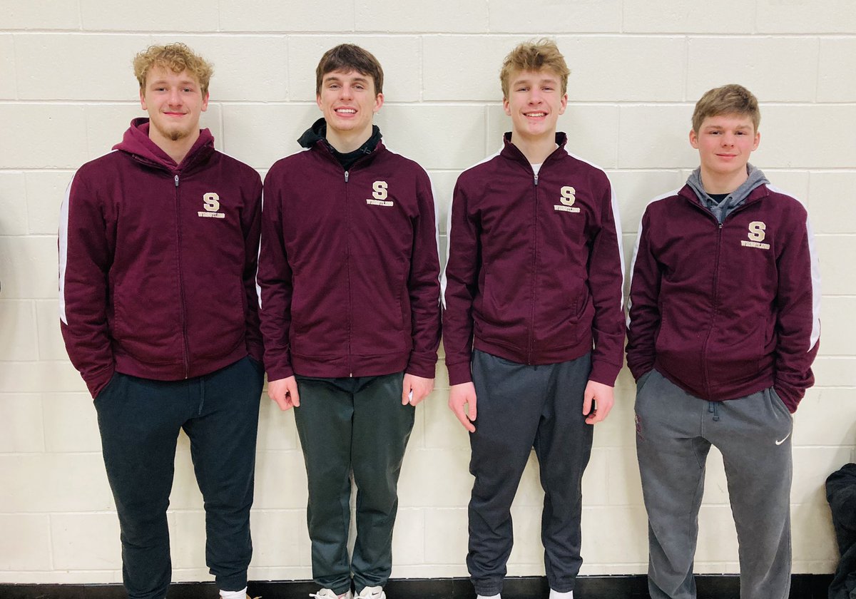 Section place winners: Sam 4th, Ashtin 3rd, Paytin 6th, Wyatt 3rd