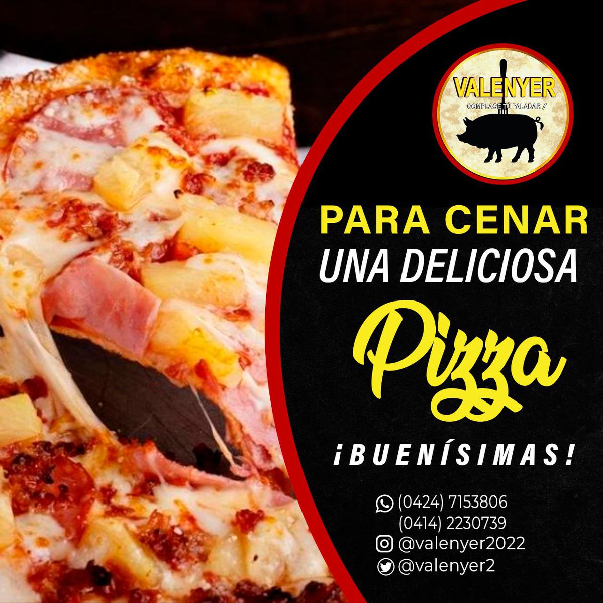 #Polloalabroaster #Cochino #Salchipapa #Patacones
#Hamburguesas #Heladería #ElVigía #Mérida #Venezuela 

Dirección:

El Vigía, Mérida, Venezuela.

Contacto:

(0424) 7153806