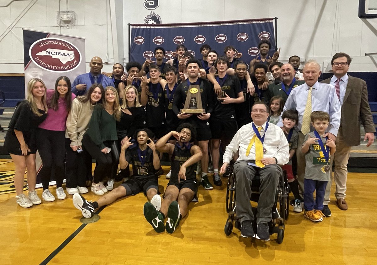 I am so proud of this team! They battled and executed. So happy for these seniors to go out on top! Your 2023 NCISAA 3A State Champions!! #gdshoopfam