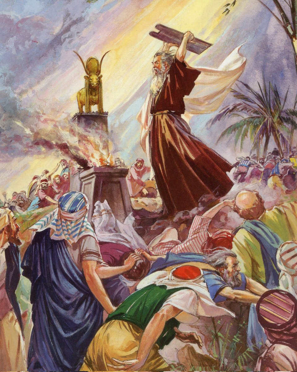 PatriotTorah's tweet photo. Some will say that Moses breaking the commandments was a foreshadowing that the law would be done away with, except they forget that God wrote them a second time. Could the second time have been the foreshadowing of Him writing them in our hearts? https://t.co/SiVkuEKXfT