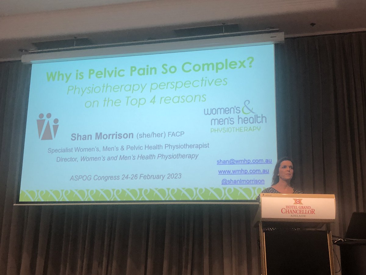 Dr Jane Ussher (@janeussher) on Twitter photo <a href="/shanlmorrison/">Shan Morrison</a> explains why pelvic pain is so complex #ASPOG23 Persistent pelvic pain affects 1 in 5 people with a cervix and is a huge burden on the economy - as well as health and wellbeing <a href="/shanlmorrison/">Shan Morrison</a> explains why pelvic pain is so complex #ASPOG23 Persistent pelvic pain affects 1 in 5 people with a cervix and is a huge burden on the economy - as well as health and wellbeing