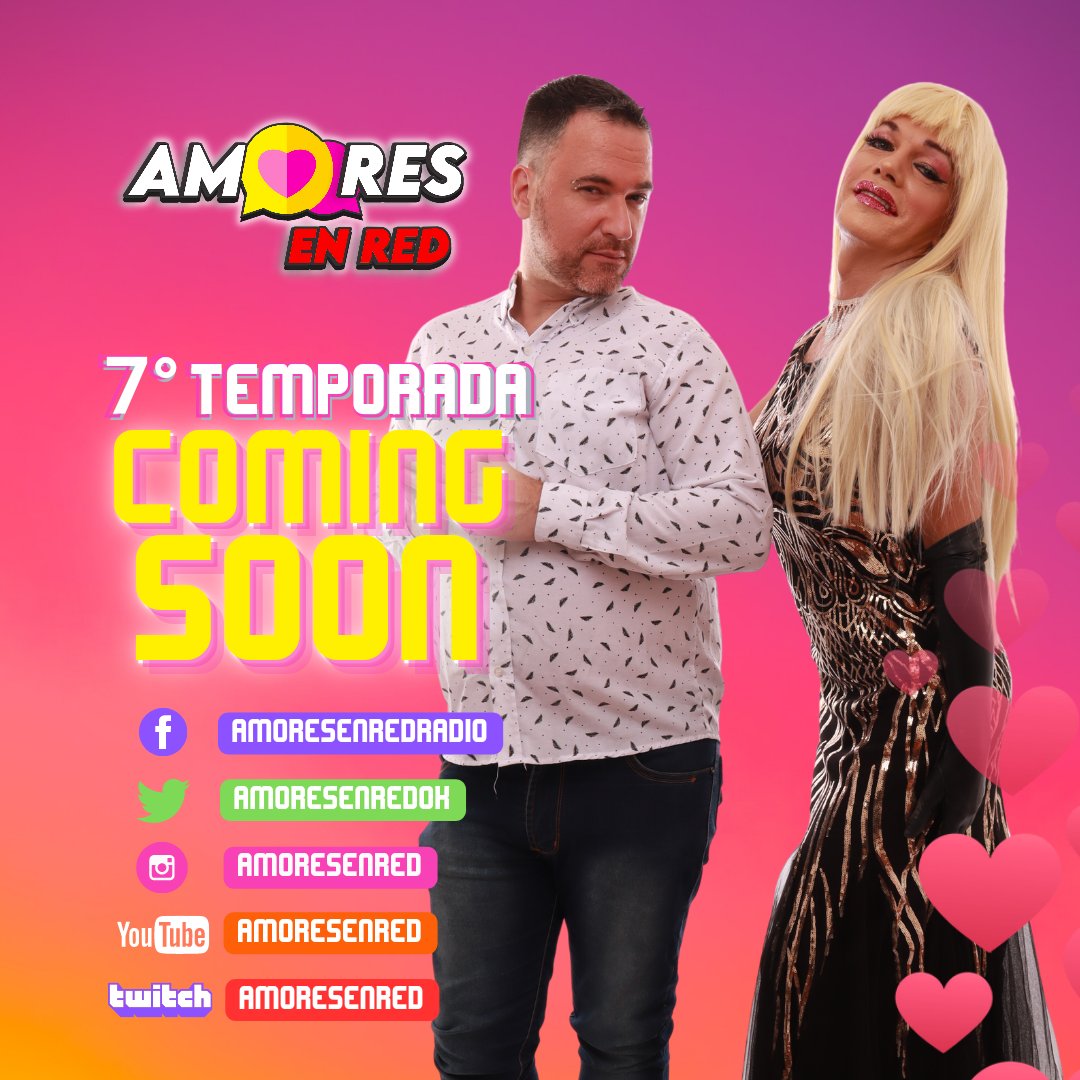amoresenredok's tweet photo. #Vuelveamores #amoresenred
#diversidad #DragQueens #Shownu #Espectaculo
Conducción @wardsergiook y Raúl Brinas cómo #VictoriaB
#COMINGSOON #2023 https://t.co/BHzB4m6f7c